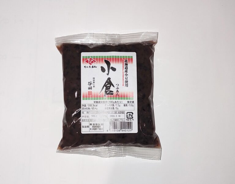 粒あん 500g入り - 株式会社谷田製餡